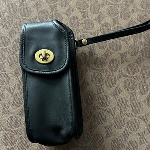 Vintage Coach Phone Case/ Multi purpose Wristlet